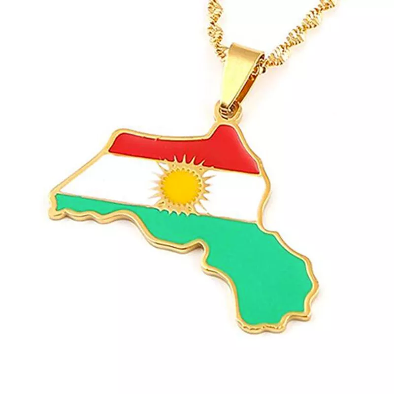 Kurdistan-kette-flagge
